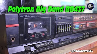 Polytron Bigband BB437 Stereo Radio Kaset Player  Restorasi [upl. by Evelinn]