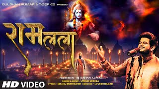 RAM LALA Full Bhajan By Vishal Mishra  Manoj Muntashir  Lovesh Nagar  TSeries [upl. by Sharia]