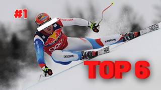 Top 6 Best Downhill Skiers of All Time Kitzbühel [upl. by Sadye720]