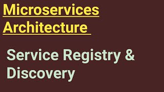 Service Registry and Discovery  3  Microservices Tutorial in Hindi  Node Js [upl. by Kristi]