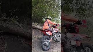 3 часть endurox enduro ec300 ataki offroad dirtbike motocross [upl. by Norraj]