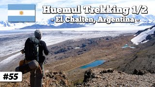 Trekking the Huemul circuit El Chaltén Argentina part 12 travel documentary 055 [upl. by Lundberg]