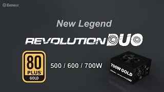 ENERMAX Revolution DUO Series The DualFan Power Supply With Active and The Strongest Ventilation [upl. by Ahsat]