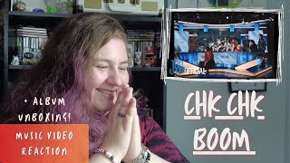 METALHEADS FIRST KPOP COMEBACK  Stray Kids quotChk Chk Boomquot Music Video Reaction amp Album Unboxing [upl. by Irama]