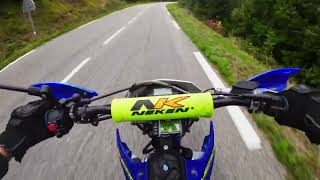 Sortie en 50cc sherco enduro sherco 50cc 2t enduro bikelife [upl. by Derfla]