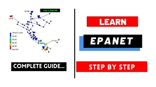 EPANET Tutorial  How to Design Water Supply Network with EPANET 22 [upl. by Ahseya882]