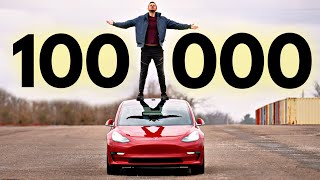 Heres What a Tesla Model 3 Is Actually Like After 100000 Miles [upl. by Ddej]