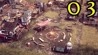 TOWN CENTER  ENDZONE 03  Banished Meets Frostpunk  Super HARD City Builder Survival [upl. by Aznaed205]