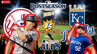 YANKEES de NUEVA YORK vs ROYALS de KANSAS CITY MLB Postseason EN VIVO  OCT 10 2024  LIVE [upl. by Ashok112]