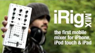 iRig MIX from IK Multimedia  the first mobile mixer for iPhone iPod iPad [upl. by Dowzall]