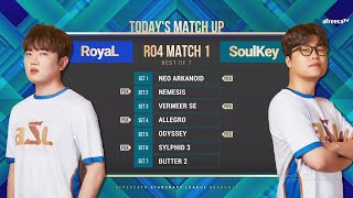 ENG ASL S14 Ro4 Match 1 Royal vs Soulkey  ASL English StarCastTV English [upl. by Ase]