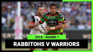 NRL 2018  South Sydney Rabbitohs v New Zealand Warriors  Full Match Replay  Round 1 [upl. by Sdlonyer]