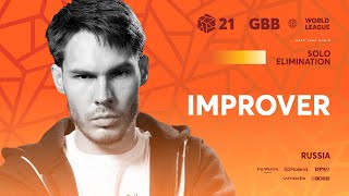 Improver 🇷🇺 I GRAND BEATBOX BATTLE 2021 WORLD LEAGUE I Solo Elimination [upl. by Fritts]