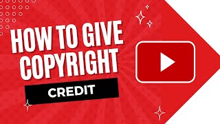 How to Give Copyright Credit to Music on YouTube  2024 [upl. by Atinad]