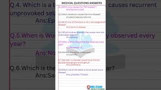 Medical Questions Answers shorts viralshort [upl. by Sherlock592]