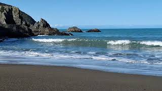 Mesmorising Waves at Rarangi Beach [upl. by Akinajnat]