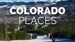 10 Best Places to Visit in Colorado  Travel Video [upl. by Anirehtak]