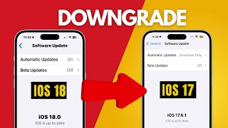 How to Remove amp Uninstall iOS 18  Downgrade iOS 18 to 17  2024 Full Guide [upl. by Ensoll169]