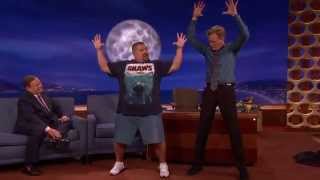 Gabriel Iglesias Teaches Conan DDP YOGA  TeamCoco [upl. by Ebeneser742]