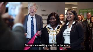 Wandsworth Town Library opening [upl. by Yrac]