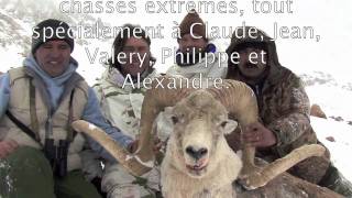 MARCOPOLO SHEEP PAMIRS HUNTING Chasse TAJIKISTAN by Seladang [upl. by Tucky]