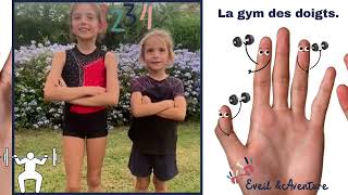 La gym des doigts  vive le sport vive les JO avec Eveil et aventure [upl. by Emixam439]