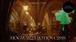 Hogwarts Potion Class ✧ 3 Hours Harry Potter Ambience ✧ Focus Study Creativity 🔮 [upl. by Onailerua465]