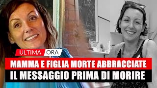 SUSANNA RECCHIA E LA FIGLIOLETTA MORTE ABBRACCIATE IL MESSAGGIO ALLA SUA FAMIGLIA [upl. by Orgalim602]