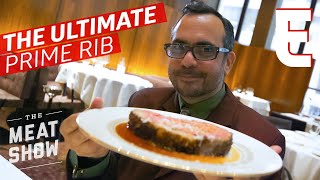 How The Perfect Prime Rib Is Made At New Yorks The Grill — The Meat Show [upl. by Notlehs]