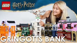 LEGO Harry Potter Gringotts Wizarding Bank 76417 Review [upl. by Mackintosh]