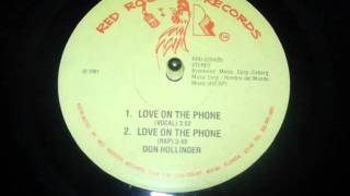 Don Hollinger  Love On The Phone  Red Roosterwmv [upl. by Garret176]