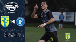 Calcio Eccellenza  VillacidreseLi Punti 10 Highlights [upl. by Azeel]