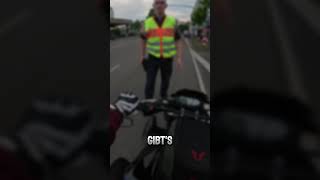 Ein knackiges Gespräch mit der Polizei motorrad fahren motovlog motovlogger [upl. by Siul645]