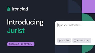 Introducing Ironclad Jurist An AIPowered Legal Assistant [upl. by Alludba]