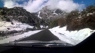 Nieve en Grazalema Febrero 2015 [upl. by Nivalc]