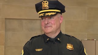 Full video of news conference announcing hire of Michael McTaggart as DMPD chief [upl. by Atikihs]