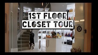 1st Floor Closet Tour [upl. by Limaa]