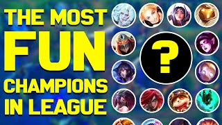 The Most FUN Champions to Play in League of Legends  Chosen by You [upl. by Asreht413]