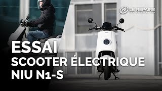 Essai scooter électrique NIU N1 S [upl. by Nagram]