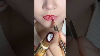 This is so prettyLipstick color test sharing Lip makeup v01 [upl. by Orenid]