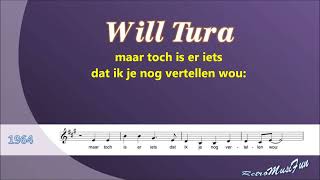 Will Tura  Medley 1  Karaokegetransponeerd [upl. by Rolyat]