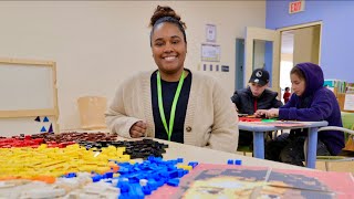 Lego portraits teaching kids about Black history [upl. by Tirrell414]