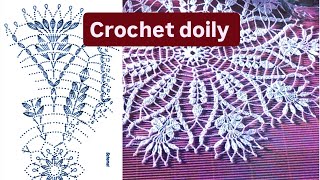 how to crochet doily  simple beauty [upl. by Wiles150]