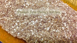 Homemade Dukkah Egyptian spice mix [upl. by Anyehs229]