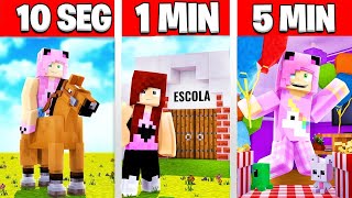 DESAFIOS NO MINECRAFT UMA HORA DE VÍDEO [upl. by Ekaterina]