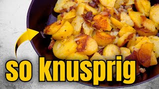 Airfryer Bratkartoffeln für Anfänger  Einfach und schnell [upl. by Annalla]