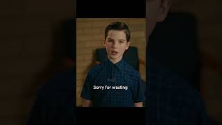 Sheldon Annoys DrLinkletter  Young Sheldon l S4E2  shorts [upl. by Rabbi558]