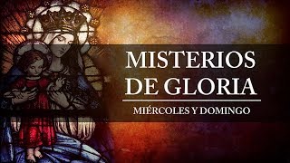 Santo Rosario en Video  Misterios de Gloria  Miércoles y Domingo [upl. by Atnas808]