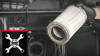 How To Change the Air Filter on a Kawasaki KRX 1000 [upl. by Kamaria]