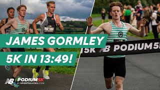 James Gormley Wins Podium 5K  1349 [upl. by Leela536]